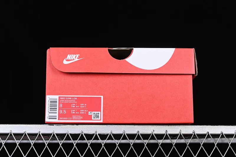 All categories Nk SB Dunk series Nk SB Dunk Low low-top sneakers Nk Dunk Low "Grey White" gray burgundy low-top retro sports and leisure sneakers DD1503-122
